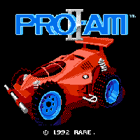 R.C. Pro Am II Title Screen